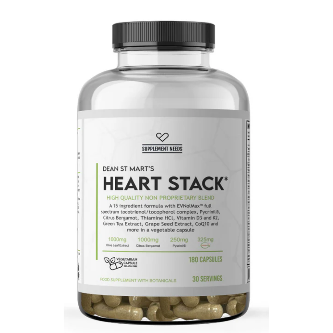 SUPPLEMENT NEEDS HEART STACK - 180 CAPSULES