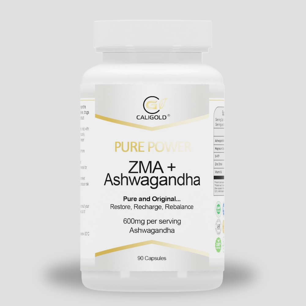 CaliGold® ZMA + Ashwagandha