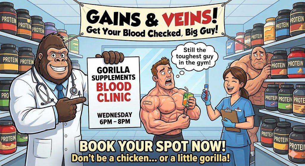 DEPOSIT FOR BLOOD TEST