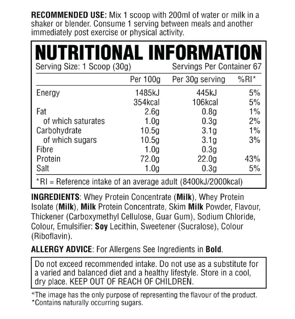Per4m AdvancedWhey Protein 2.1kg