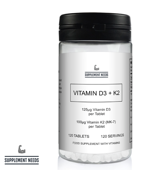 Vitamin D3+K2 - Supplement Needs