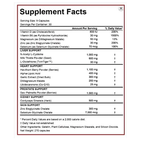 Liver & Organ - Rich Piana 5% Nutrition